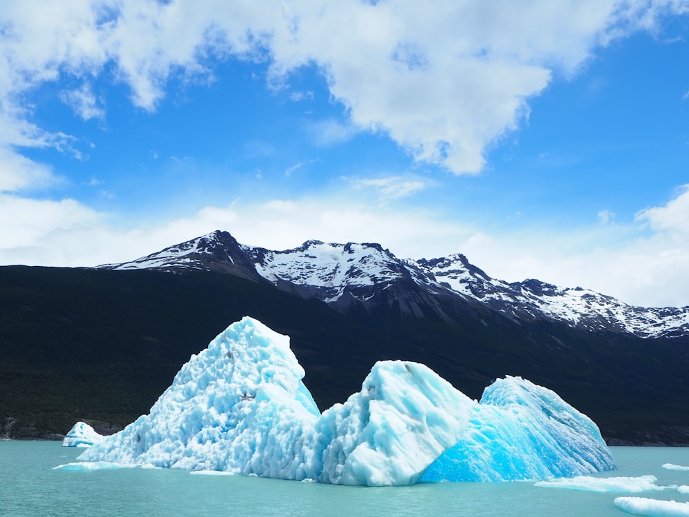 snow covered mountain under blue sky during daytime