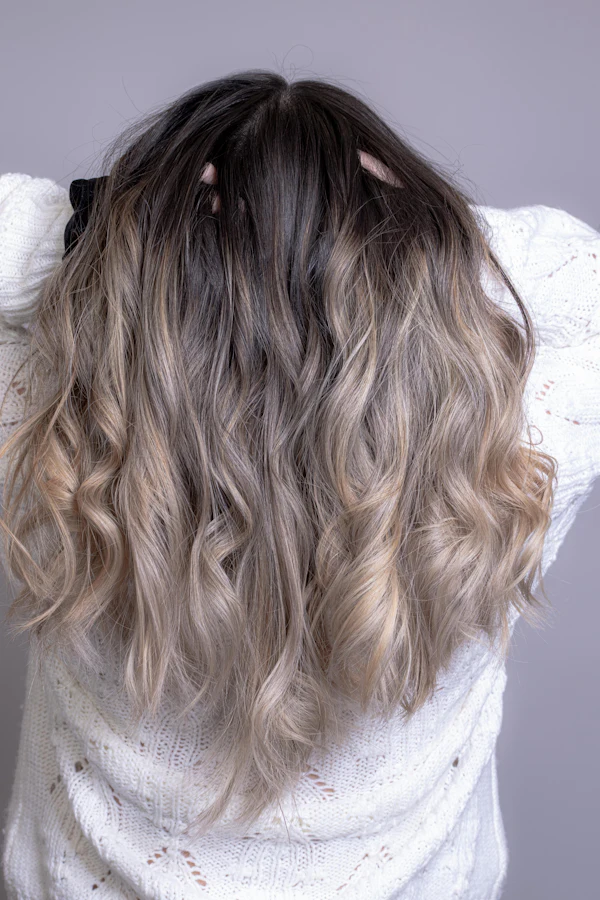 After: soft ash balayage