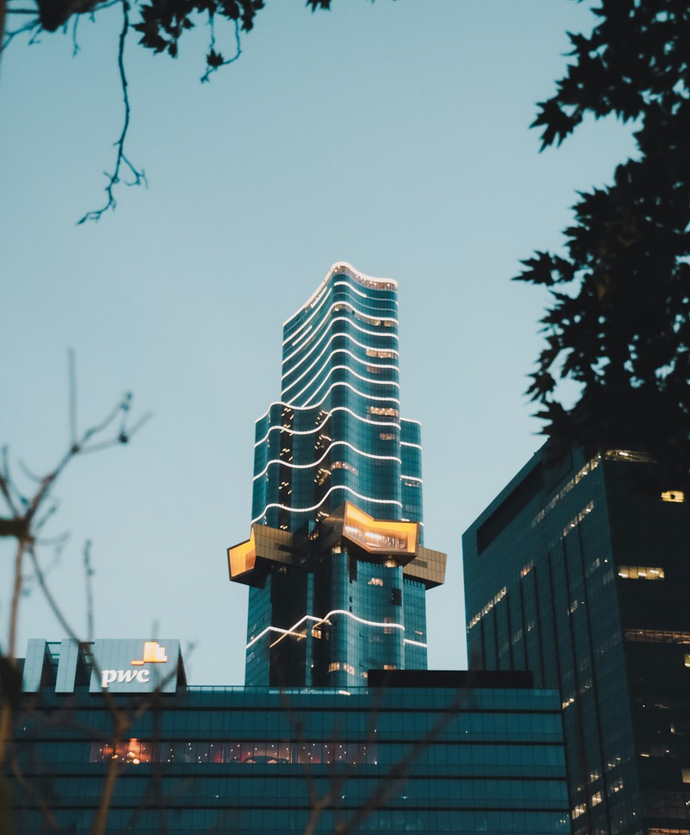 black and white concrete building