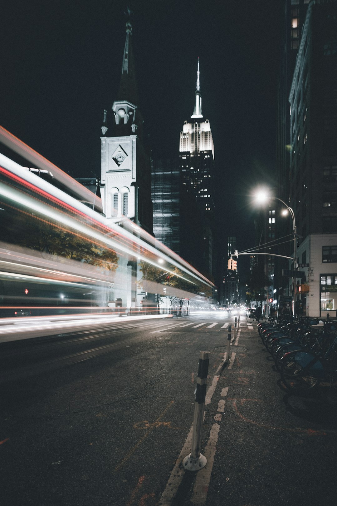 time lapse photography of cars on road during night time