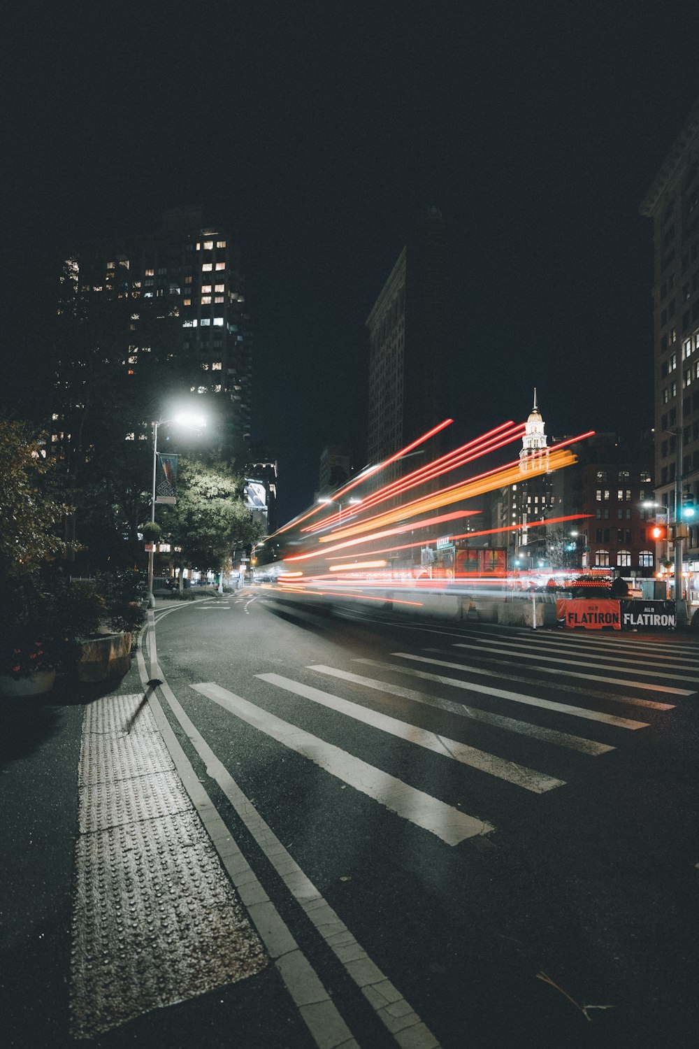 time lapse photography of cars on road during night time