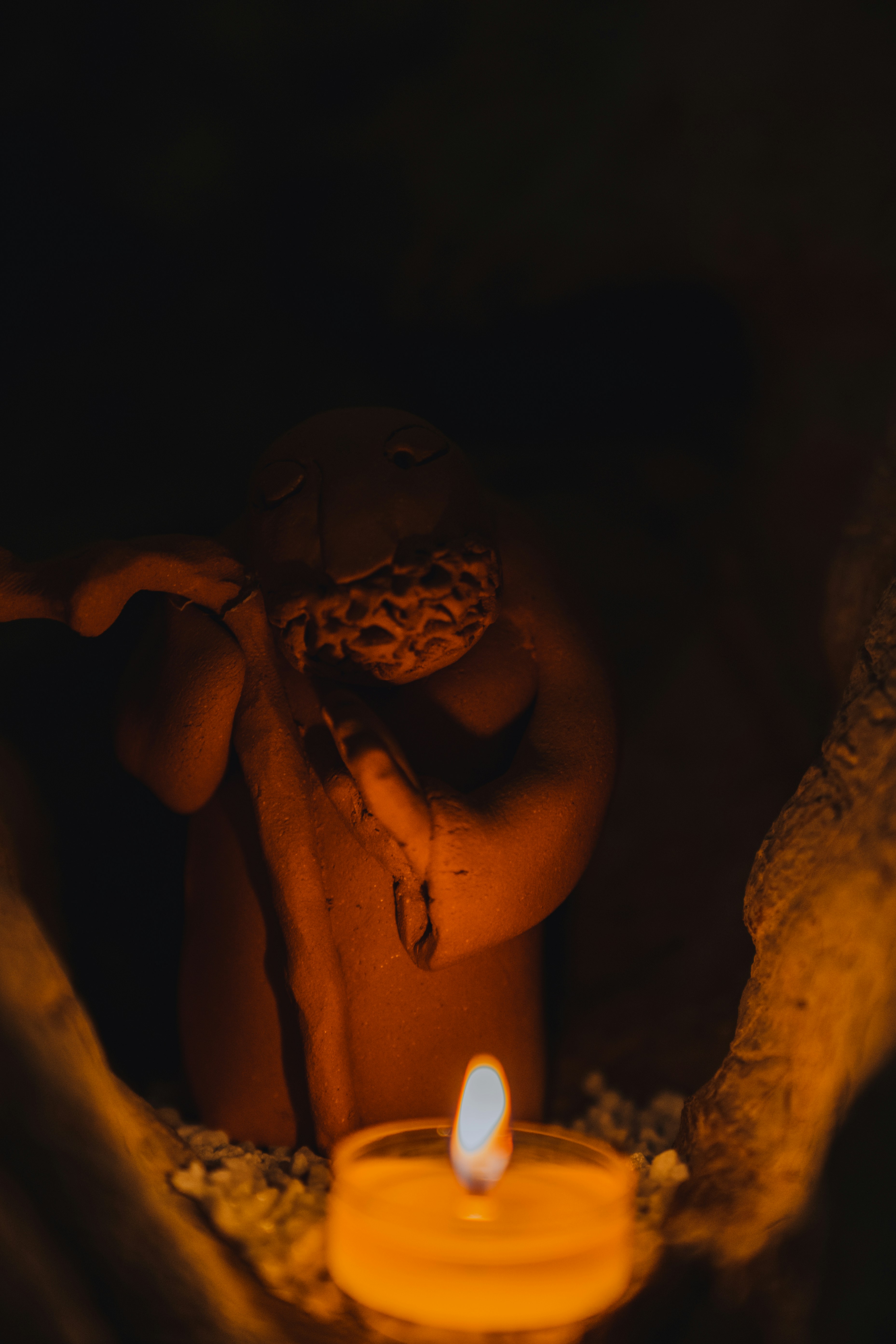 Handcrafted Clay Figurine