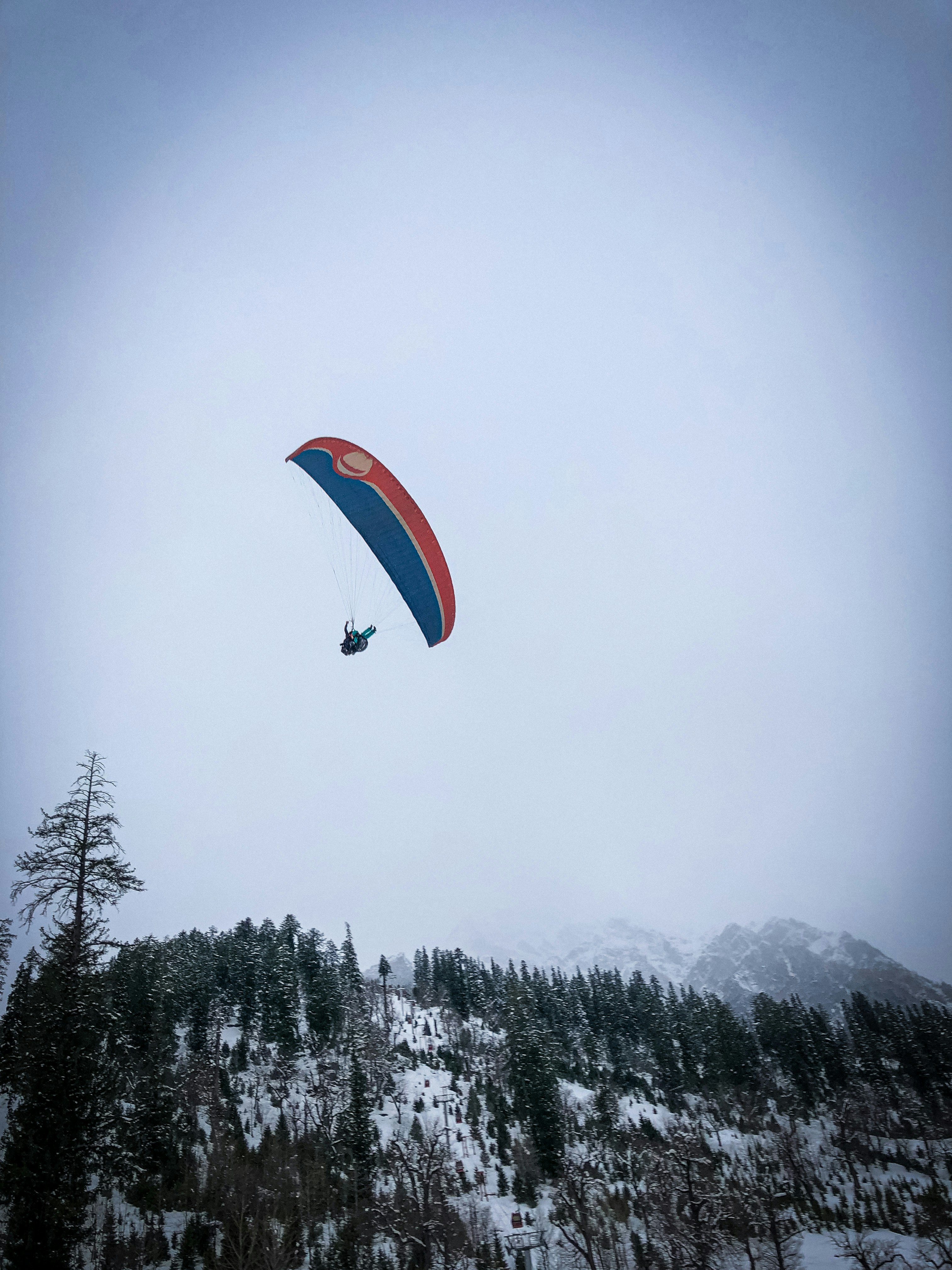 Paragliding near Gulmarg