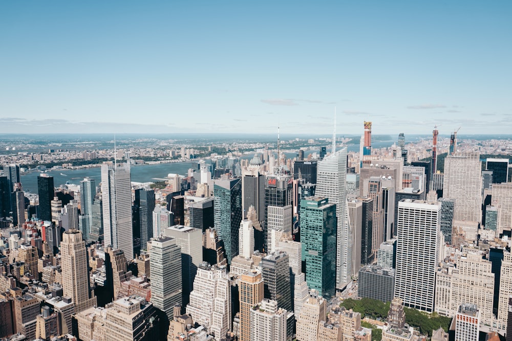 aerial view of city buildings during daytime