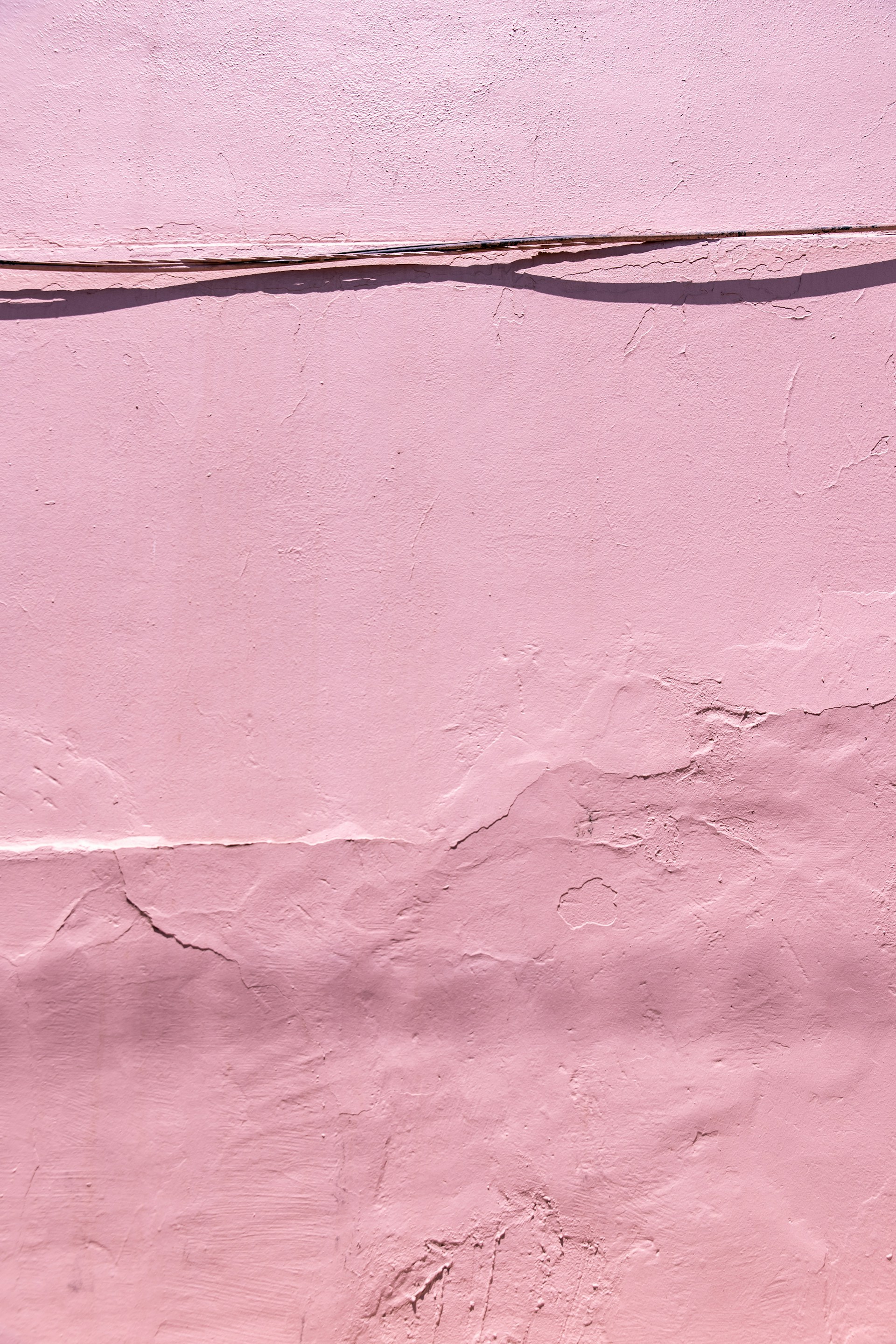 blue and white painted wall