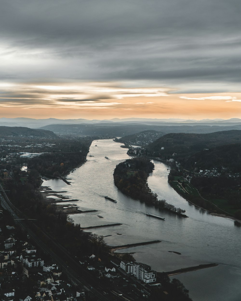 aerial view of city during daytime