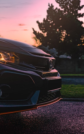 An image depicting a satisfied customer with their vehicle.