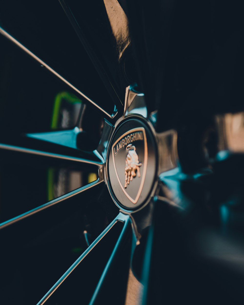 black and silver car steering wheel