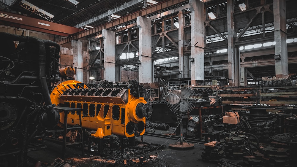 yellow and black train on rail tracks