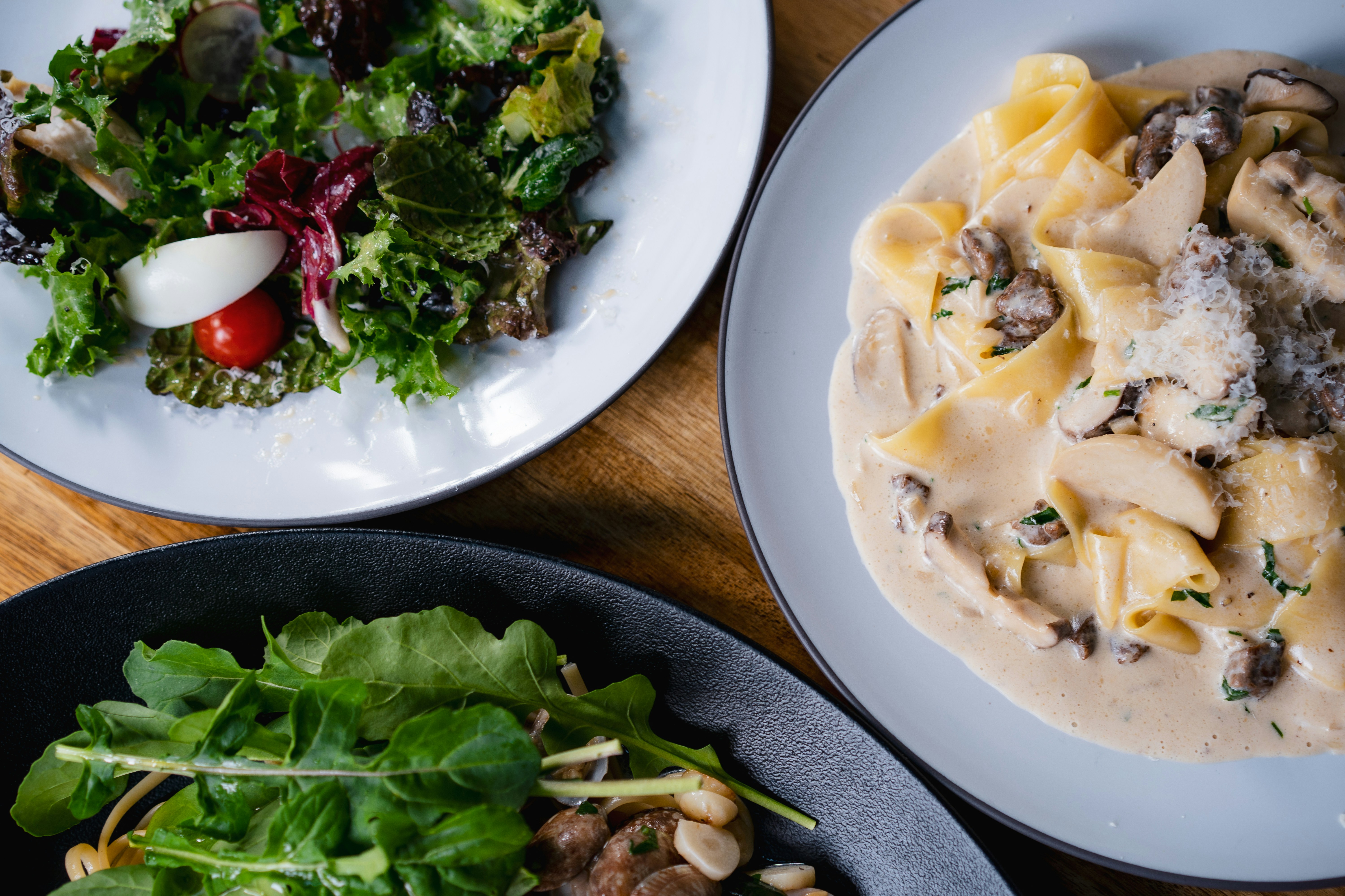 green vegetable on white ceramic plate