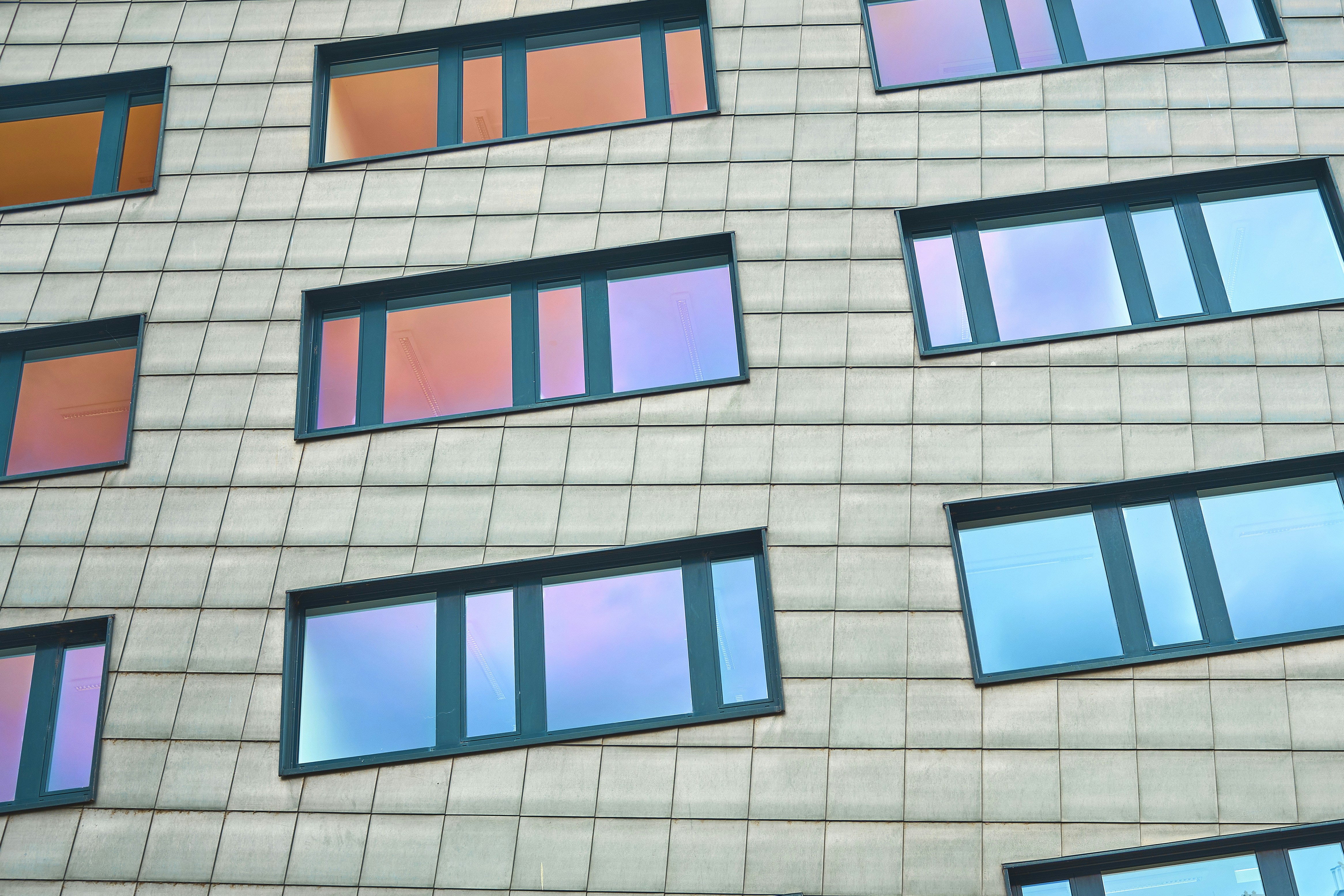 blue and black square frame