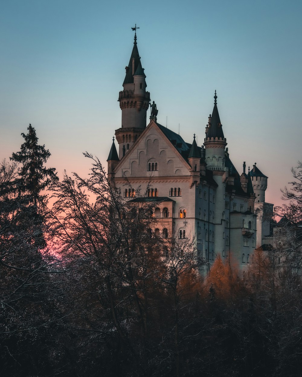 brown and gray concrete castle