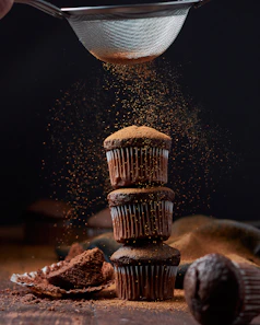 brown and white stone fragment