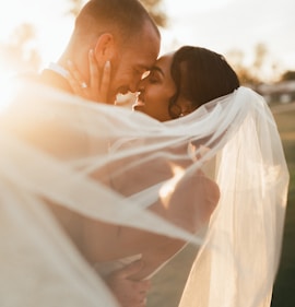 woman in white wedding dress