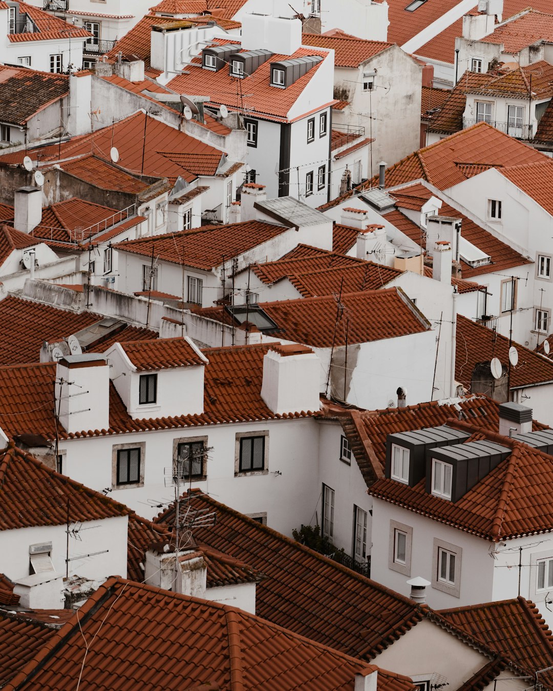 white and brown concrete houses