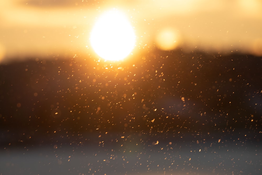 water droplets on glass window