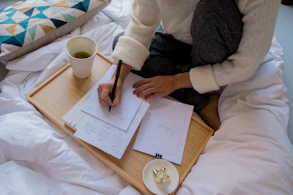 Minimalist morning ritual kit for intentional journaling and daily focus.