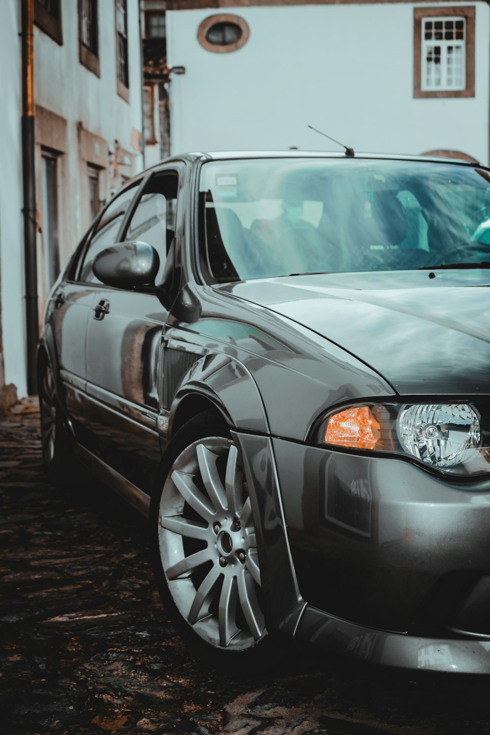 black mercedes benz c class