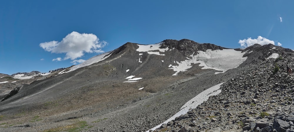 snow covered mountain under blue sky during daytime