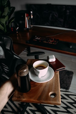 A serene workspace showcasing Feroviaworks' elegant products.