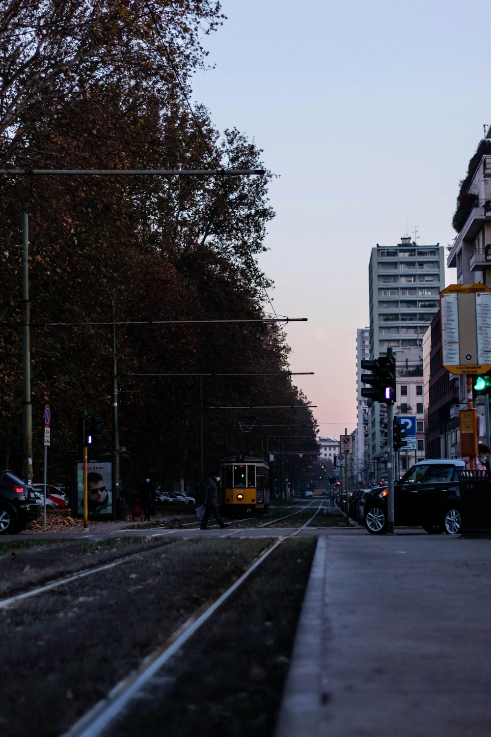 cars on road near buildings during daytime