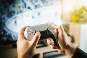 play station controller repaired in a local phone repair shop