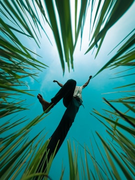 A dynamic frame from a vlog showing daily life moments.