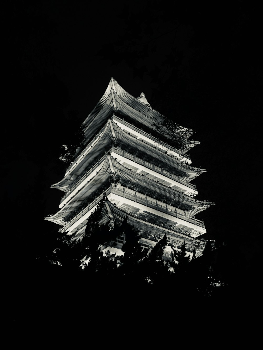 white and gold temple during night time