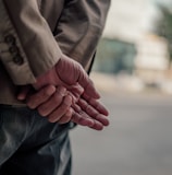 A close-up of adaptive clothing details on a senior man, highlighting comfort and style.
