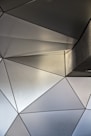 gray concrete stairs with white ceramic tiles