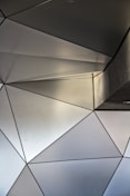 gray concrete stairs with white ceramic tiles