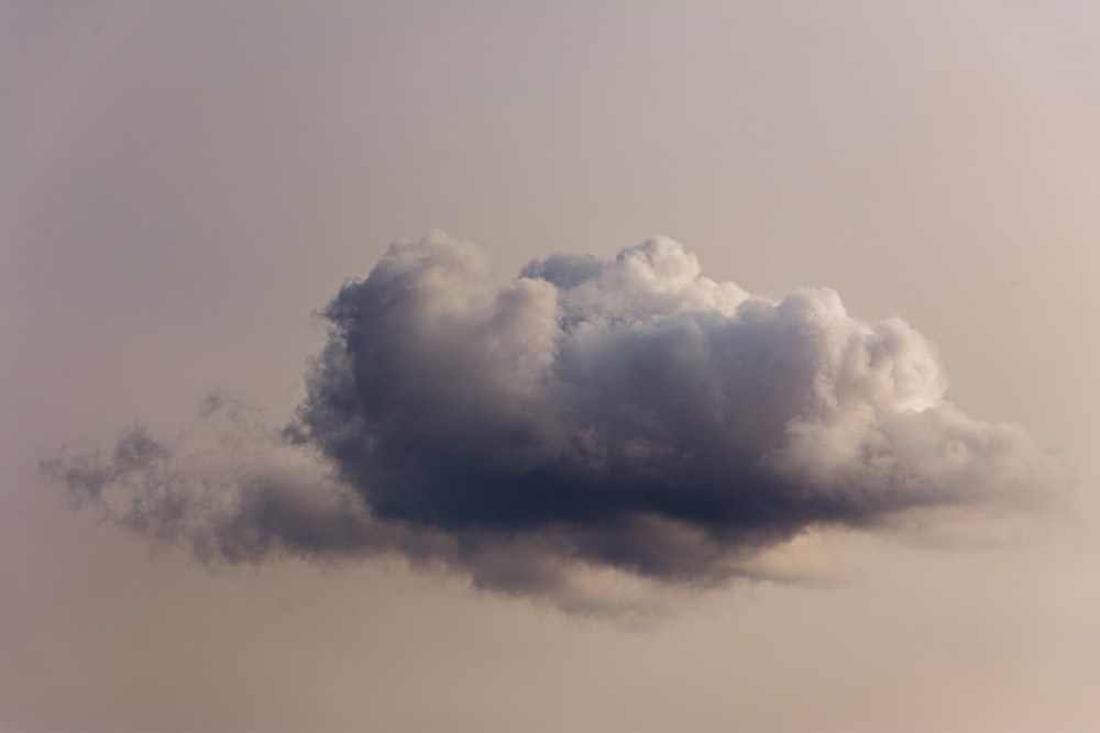 nuvole bianche nel cielo blu