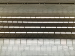 A sleek commercial space with clean lines, warm textures, and subtle luxury details.