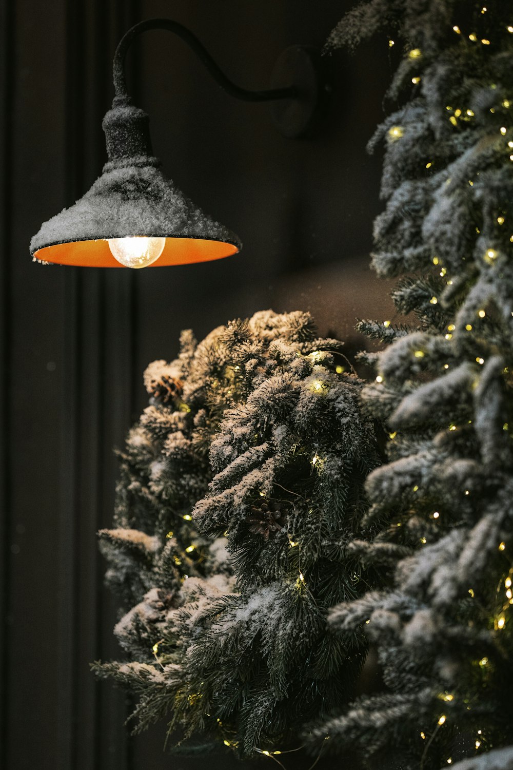 brown and black hanging ornament