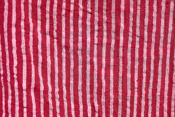 Tela de rayas rojas y blancas