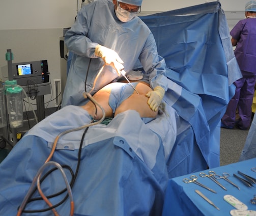 man in white medical scrub suit