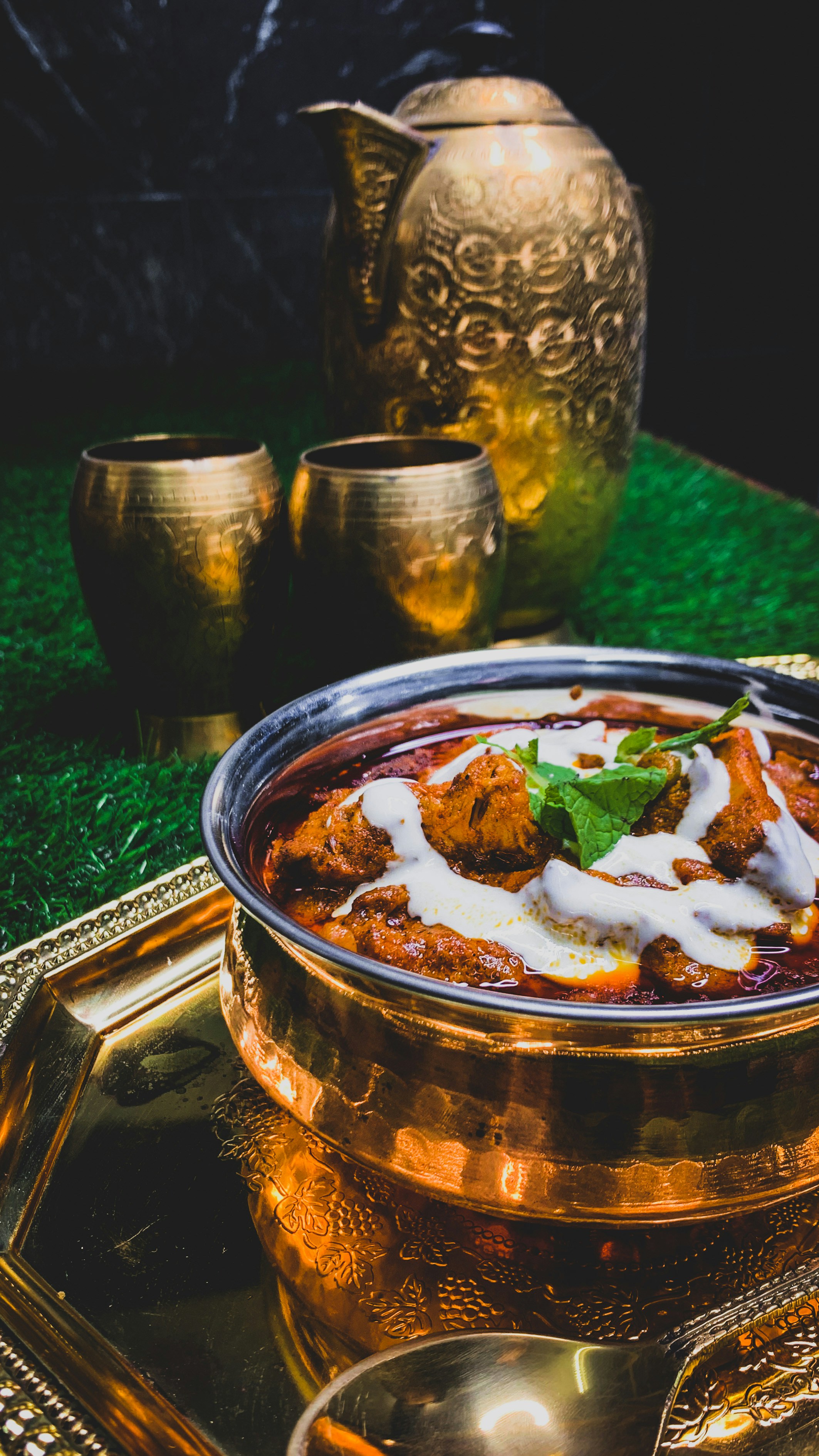 Chicken Malai Gravy.