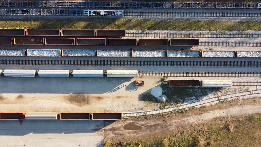 Veduta aerea di una città durante il giorno