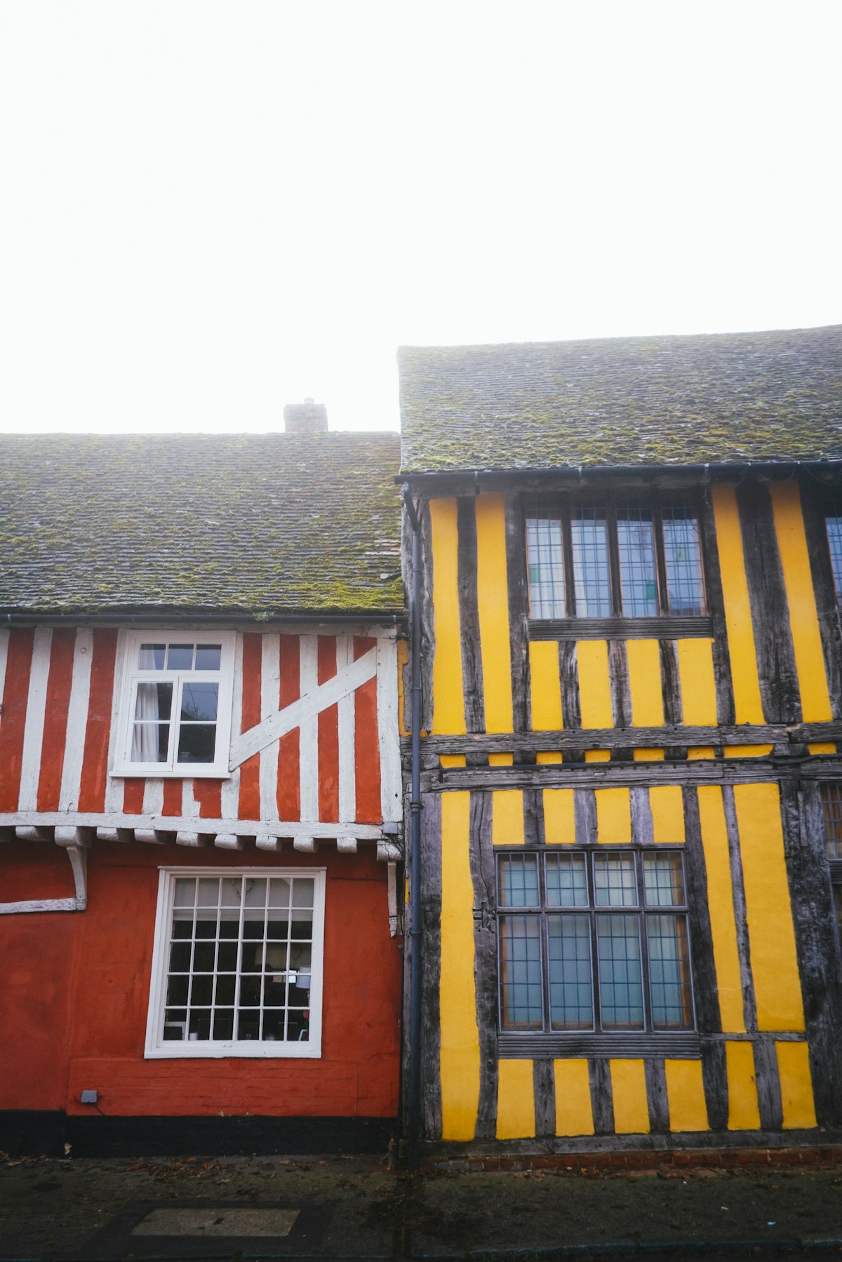 Medieval timber-framed buildings in Lavenham, a historic Suffolk wool village within the Babergh and Mid Suffolk Joint Local Plan area