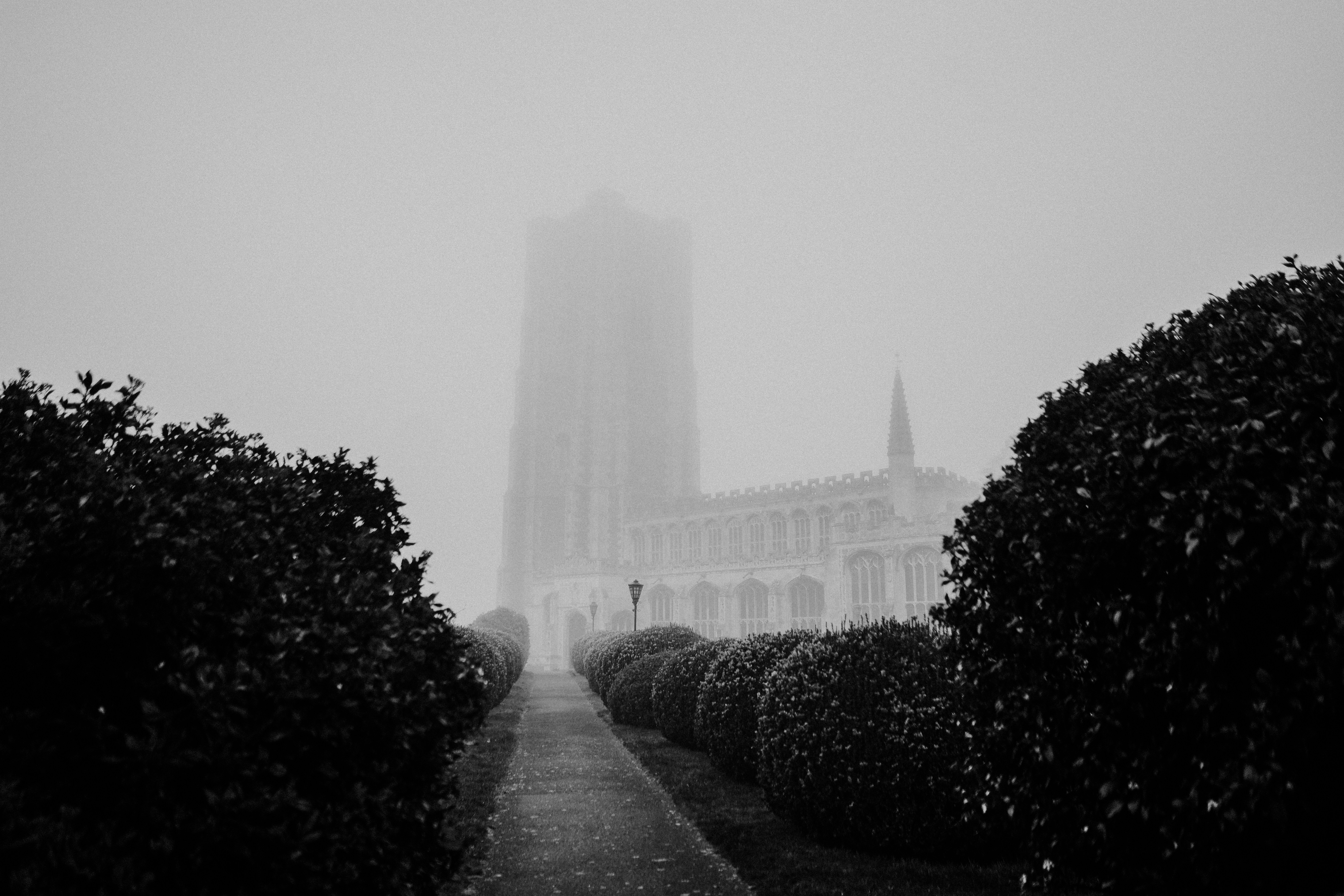 Medieval timber-framed houses in Lavenham, England