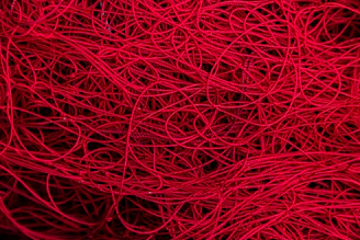 A tangled maze of red tape symbolizing government bureaucracy.