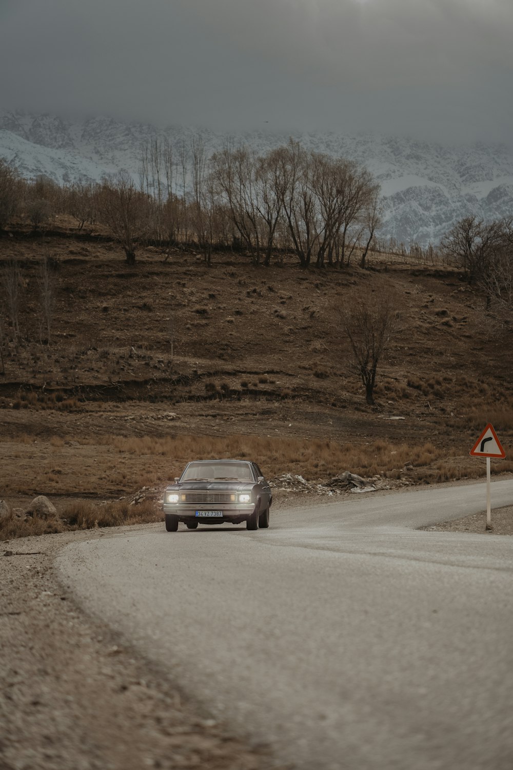 black car on road during daytime