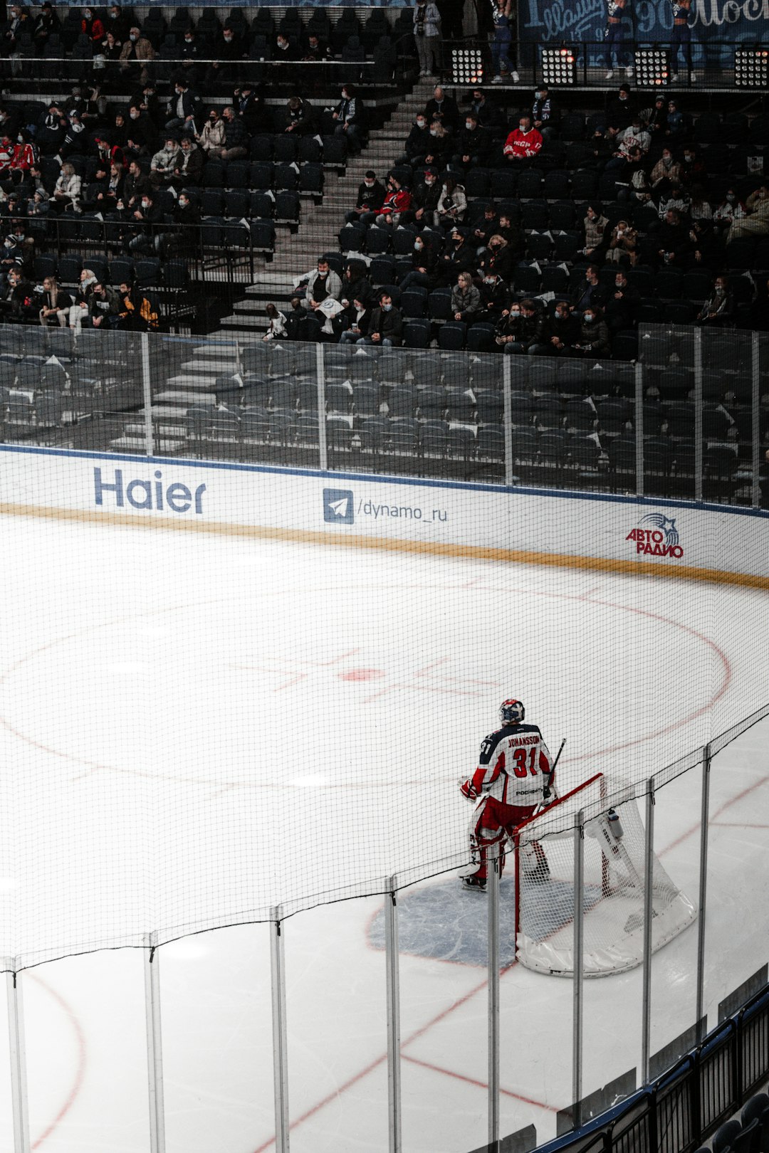 ice hockey players on ice hockey stadium