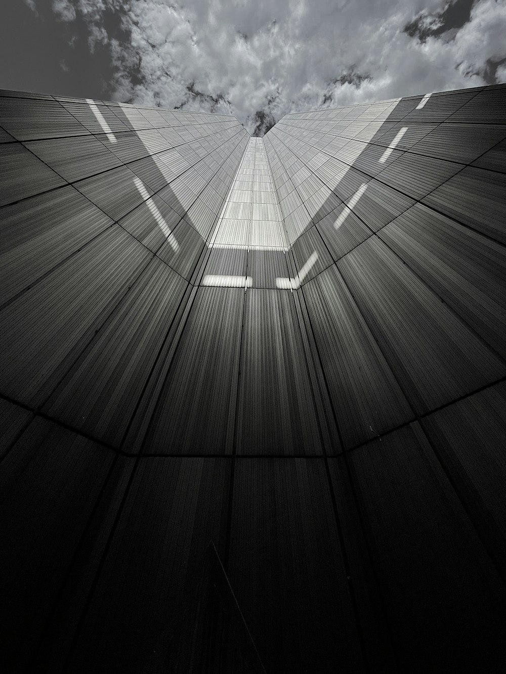 brown wooden tunnel with white light