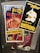 The image features three colorful concert posters attached to a metal mesh background. The top left poster is for the Sex Pistols' 30th anniversary, prominently displaying a hand with an extended middle finger. This poster has a blue, yellow, red, and white color scheme. The top right poster is for The Cure's European tour in 1979, showing an abstract drawing with a black background and yellow text. Below these, a third poster is partially visible with a vintage design, referencing The Fillmore venue, with a color scheme of pink and brown shades.