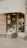 brown wooden framed glass door