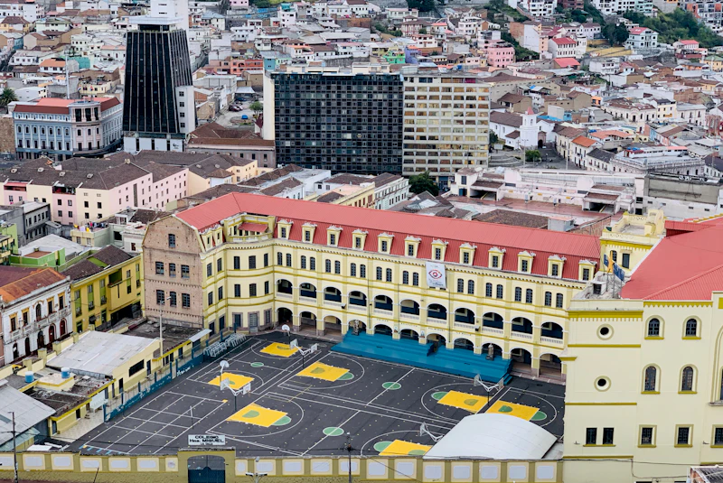 Quito Ecuador skyline