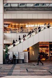 people walking inside building during nighttime