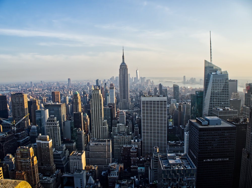 aerial view of city buildings during daytime