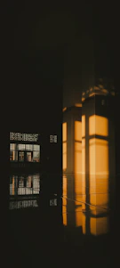 brown wooden door with glass